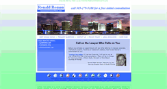 Desktop Screenshot of corporateattorneymiami.com